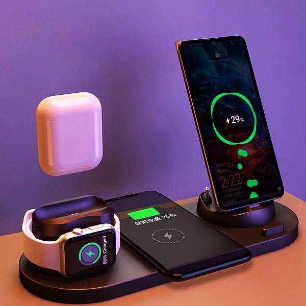 Multi function Wireless Charger For Fast Charger - FIXORA